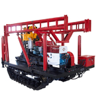 Sinovo Crawler portable water well and Core Drilling Rig XY-1A Depth 180m mounted on crawler or tailer