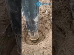 TR10 Máquina de perfuração rotativa Vídeo de trabalho