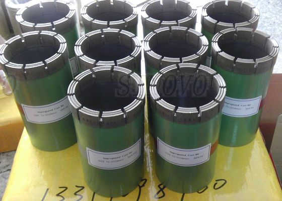 AQ BQ NQ HQ PQ Surface Set Diamond Core Drilling Tools
