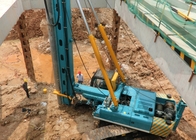 Construction Concrete Piles 186KW Hydraulic Piling Rig