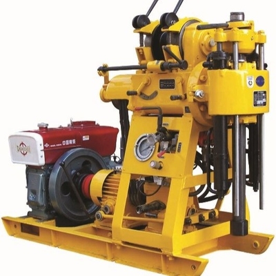 Tipo hidráulico perfuração diesel do eixo de /Depth 100m/Portable do equipamento de perfuração do núcleo XY-1