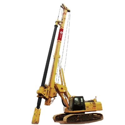 Máquina escavadora hidráulica automática alta Pile Driver Machine da eficiência de trabalho de TR160D grande com profundidade da pilha de 50m