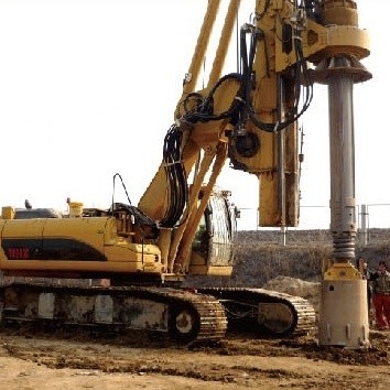 TR280 perfuração giratória Rig Mounted On Original CAT336D com Max Depth 85m para a perfuração da fundação