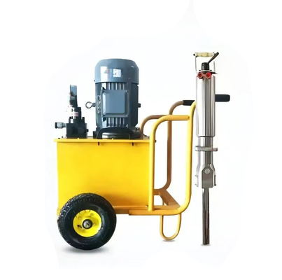 Máquina de Fenda Hidráulica em mineração