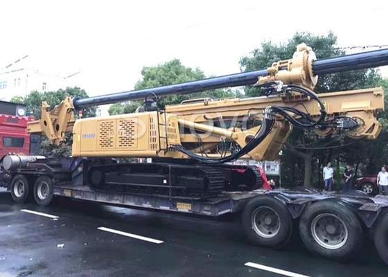 Pilha de 100 Kn.M Hydraulic Drilling Rig Machine Portable Excavator Bore para empilhar o trabalho