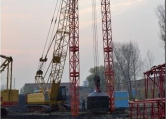Pressão à terra de Crane Dynamic Compaction For Drive da esteira rolante CHUY360 hidráulica baixa