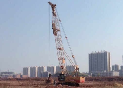 CHUY500 caminhão hidráulico Crane Dynamic Compaction, capacidade forte do calcamento do elevado desempenho