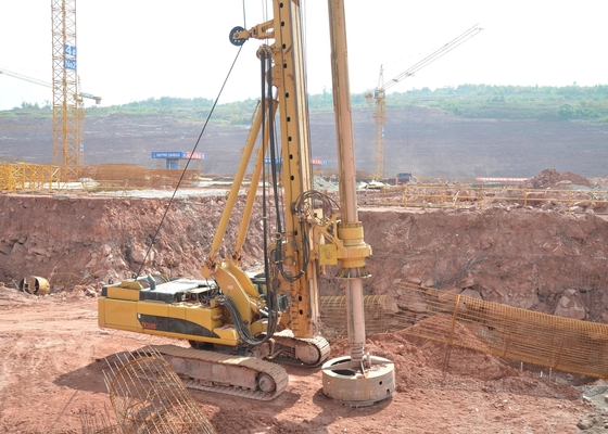 Sistema inteiramente hidráulico profissional CAT Chassis Piling Rig Soilmec das obras do equipamento