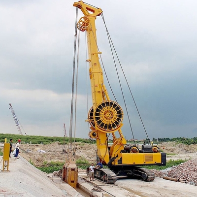 garra hidráulica da parede do diafragma da trincheira 261kw da profundidade de 80m para a construção