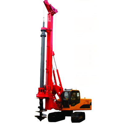 Micro equipamento de construção civil giratório da fundação de empilhamento TR60D Rig Machine Depth 21m, motorista de pilha hidráulico